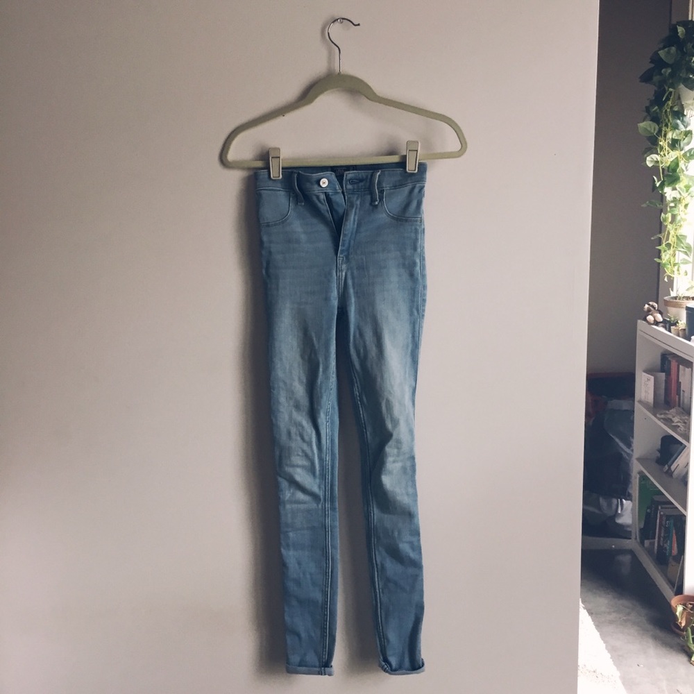 ✨ simone high rise jean a&f